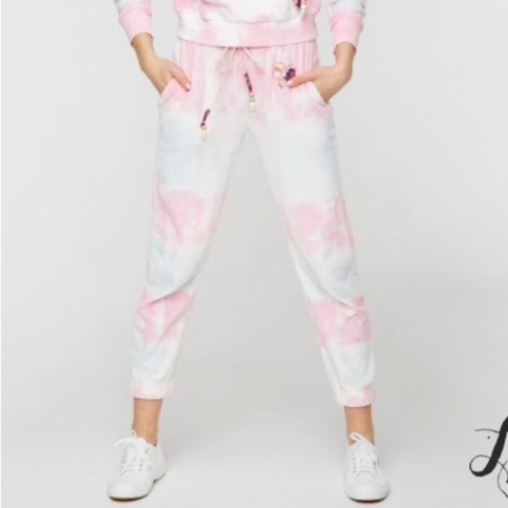 Love shack Fancy Santinella joggers size small